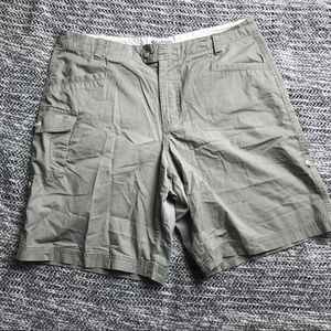 Columbia Tan Longer Length Hiking Shorts